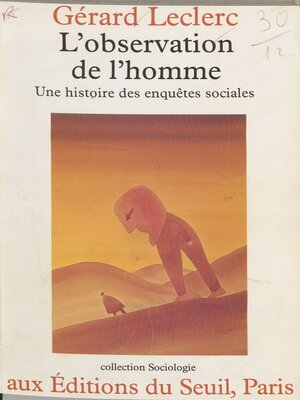 cover image of L'Observation de l'homme